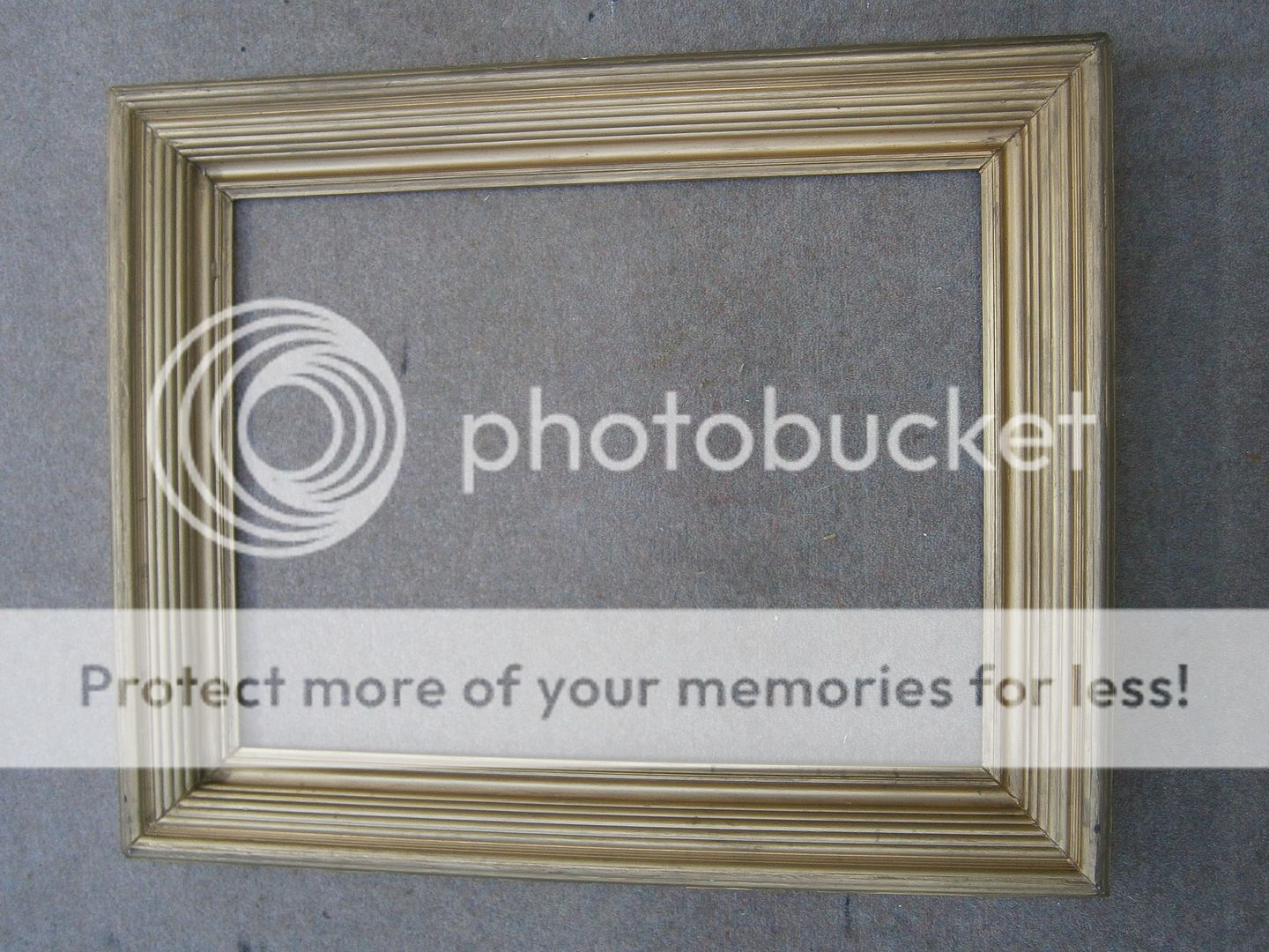 Antique Frame Sale Large Reeded Gilt Frame